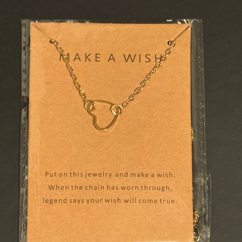 Gold Heart Necklace